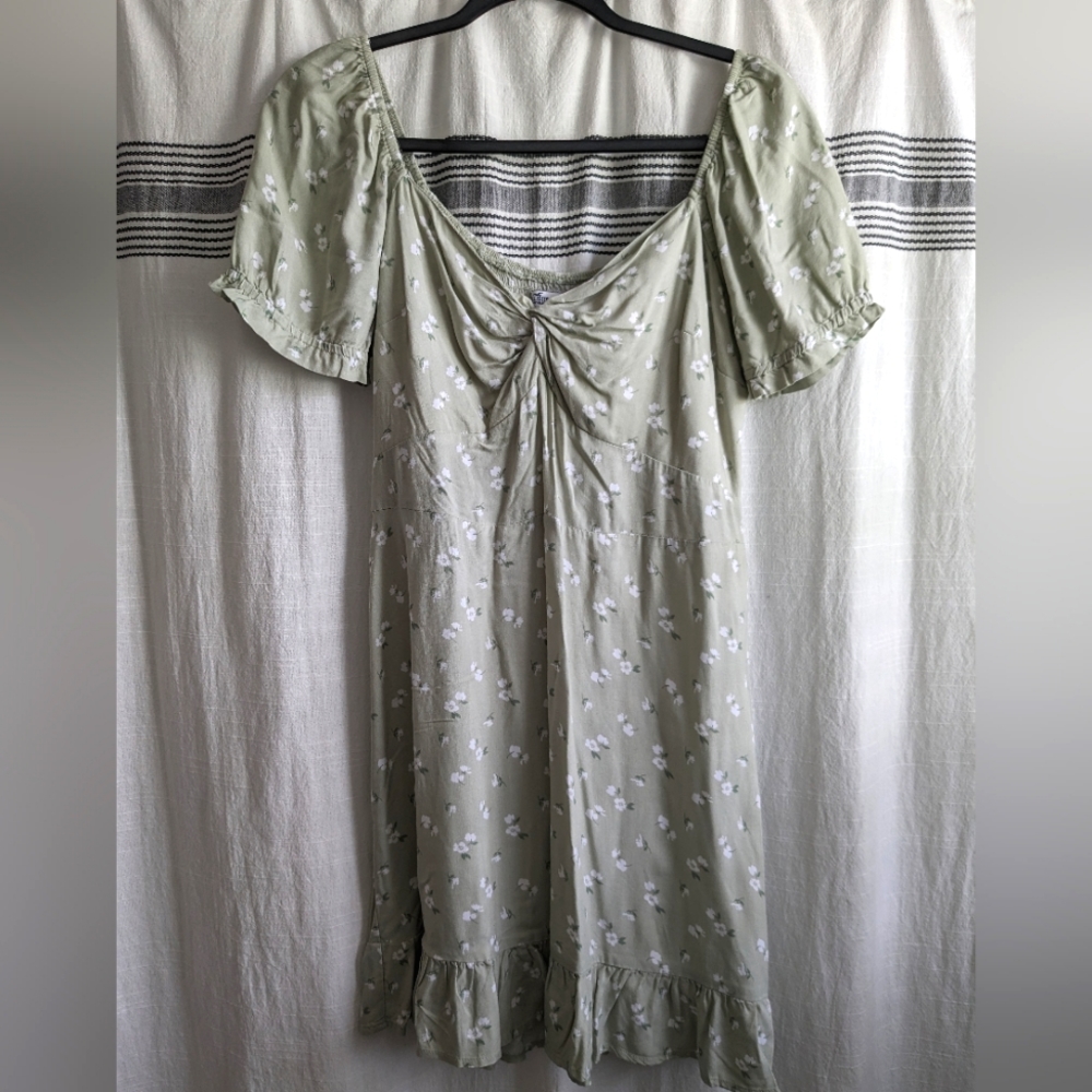 Floral smocked dress